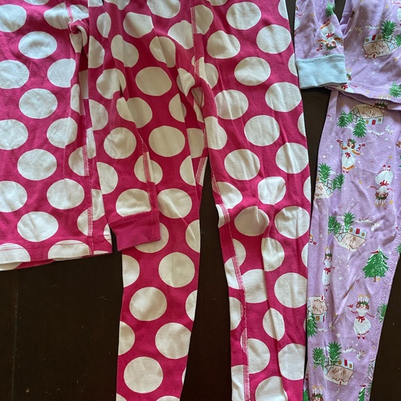 2 SETS HANNA ANDERSSON GIRLS PJS SZ 5 & 6/7, LN! - Picture 5 of 7